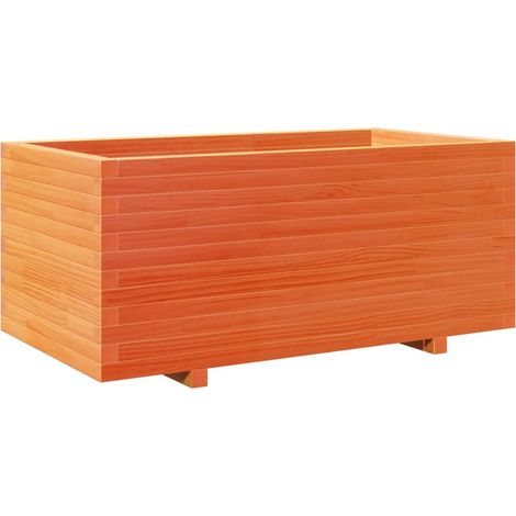 Maison Exclusive - Fioriera Giardino Marrone Cera 110x60x49,5 Legno Massello Pino