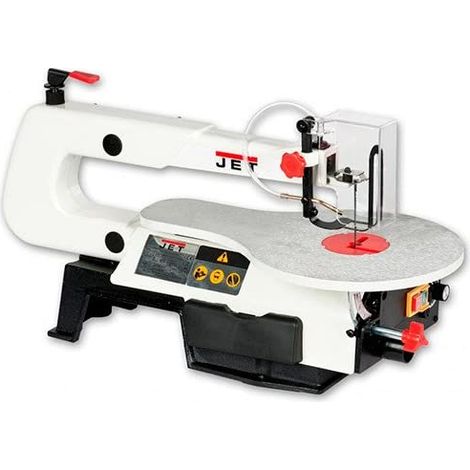 JET – Scie à chantourner 230V – Variateur de vitesse 550 à 1600 oscillations/min – Lames sans ergots – Système de soufflerie des poussières (1/8)