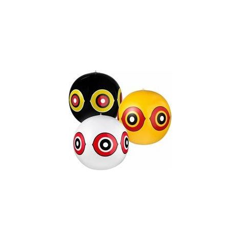 3 Ensembles de Ballons Anti-Oiseaux avec Yeux Effrayants et Étiquettes pour Dissuader les Oiseaux – 3 Couleurs (1/4)