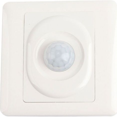 Interrupteur mural Garosa 220V à détecteur de mouvement infrarouge PIR automatique avec veilleuse LED, économie d'énergie. (1/4)