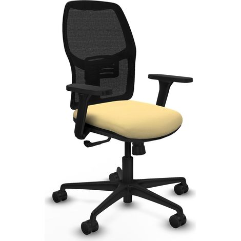 Chaise de bureau piqueras y crespo Alfera noir confort soutien (1/2)