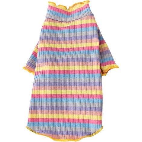 Sommerliche Haustierbekleidung: Dünnes Hunde-T-Shirt, ideal für Frühling und Sommer. Oberteil für Katzen und Hunde. (1/5)
