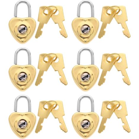 miniatures en forme de cœur Uonlytech lot de 6 petits (1/5)