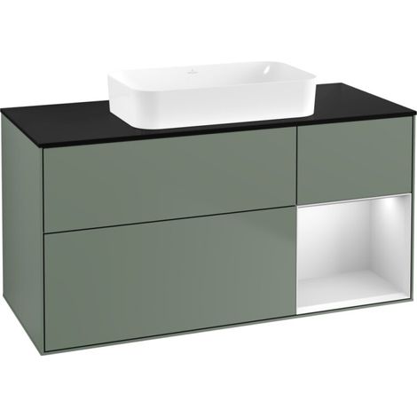 Villeroy & Boch F712MTGM Meuble sous lavabo Finion F71 (1/2)