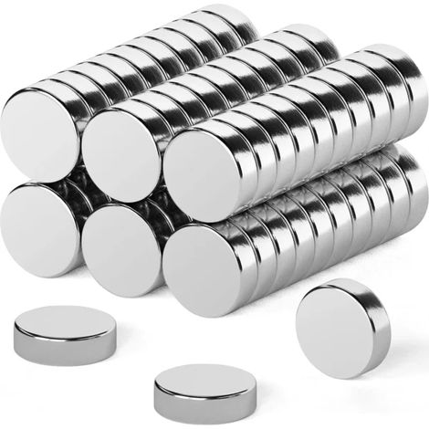 20 aimants ronds puissants - Aimants en néodyme 10 x 3 mm (1/5)