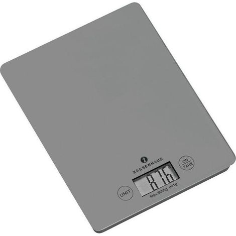 Zassenhaus Bilancia da Cucina Digitale Balance Cool Grigio (1/2)