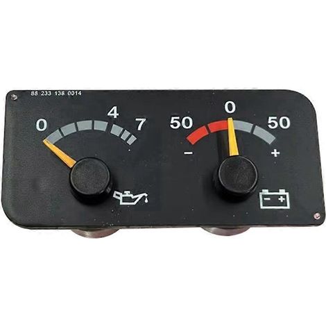 Manomètre de pression d'huile pour tableau de bord de camion 1423208-- (1/5)