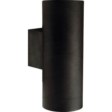 Nordlux Tin Maxi Aplique de pared negra exterior