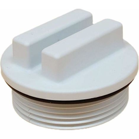 DEESSE SHOP - Bouchon d'hivernage, bouchon de vidange de filtre de piscine, fileté avec bouchons de piscine à joint torique, étanchéité solide, bouchon d'hivernage Bouchon de retour de piscine 1,5 pou (1/5)