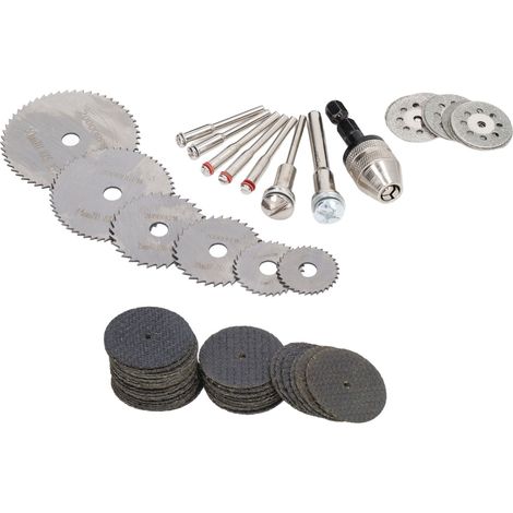 Trennscheibe aus Harz für Holz, Metall und Kunststoff HSS-Sägeblatt-Set und Schleifscheiben multifunktionales Schneidzubehör (1/5)