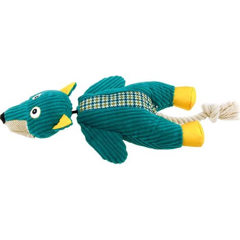 Wildplay gioco per cani volpe 33 cm 95 g