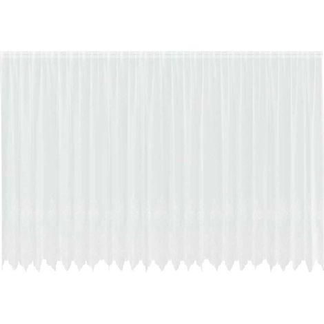 Rideaux avec des rideaux Autre Blanc 600 x 245 cm Polyester CFW49635 (1/5)