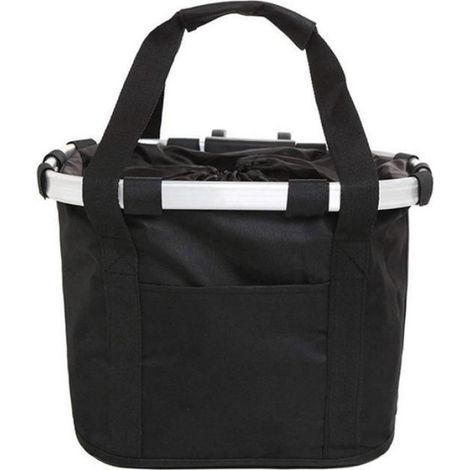 Panier À Vélo - Amovible - Tissu Oxford Et Cadre Aluminium - Pour Transport Animal Ou Courses - 1 Pièce (1/5)