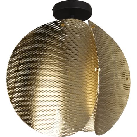 OSRAM OSRAM DECOR Plafonnier Globe Plié E27, 380mm, Or, Acier électroplaqué, Industriel, Luminaire en saillie