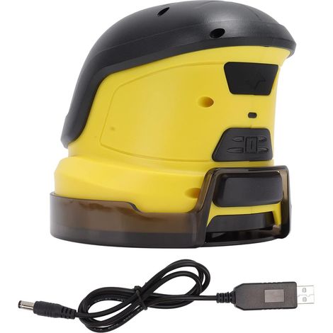 Raschietto per ghiaccio elettrico portatile senza fili, ricaricabile tramite USB, 3,7 V 11,1 W, per vetri di automobili