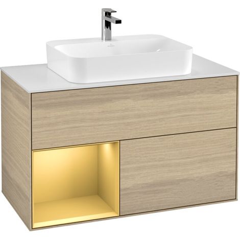 Villeroy & Boch F361HFPC meuble sous-vasque Finion F36