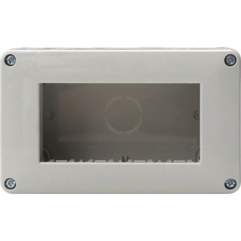 gloca Custodie Esterne Contenitori Idrobox Compatibili Serie Plana (4P IP40, 1 UNITÀ) (1/4)