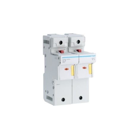 Coupe circuit 2P 125A 690V L58 accessoriable 4 modules HAGER LS702 (1/2)