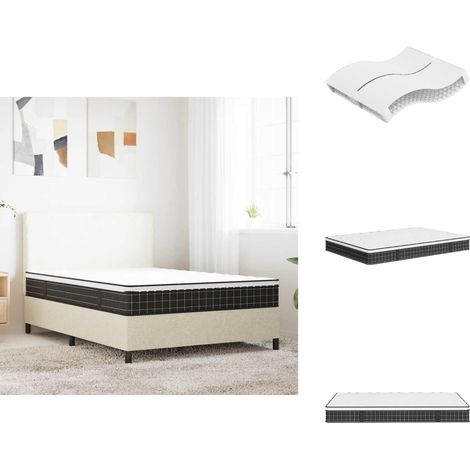 Matelas à ressorts bonnell moyen 140x190 cm - Matelas À Ressorts - Matelas Bonnell - Matelas Double - Matelas Confortable - Matelas Support (1/5)