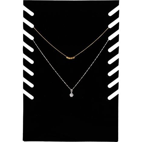 Bust display stand, jewelry display stands, black necklace pendant chain for Radeshows stores (1/5)