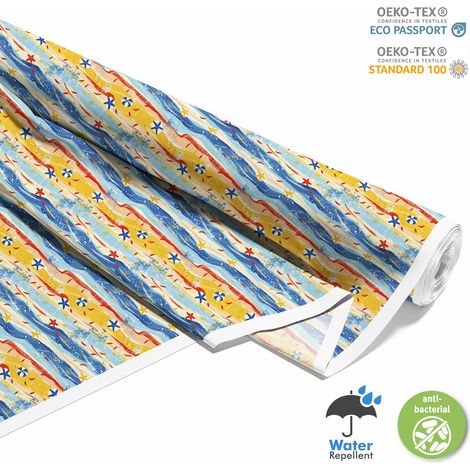 TESSUTI DECORATIVI PER ESTERNI OXFORD - motivo estivo  DX9265 (1/5)