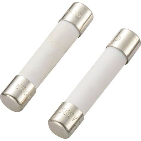 Ultraschnelle Multimetersicherung 0,5 A 600 V – Keramikrohr 6,35 mm x 31,8 mm – Inhalt: 1 Stück – S847091 (1/5)