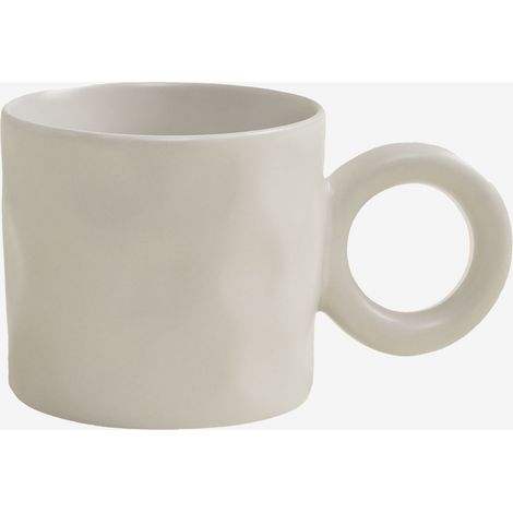 SKLUM 2er-Pack Kaffeetassen aus New Bone China 30 cl Guisla Beige Tapioca
