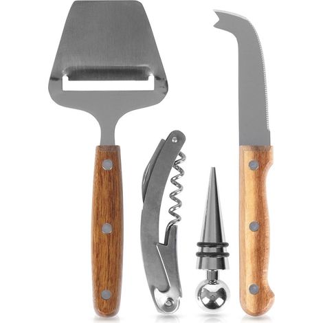 Wine accessories and cheese set elegant and practical for wine and cheese lovers (1/5)