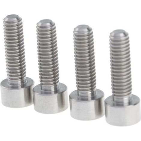 Vis à tête cylindrique creuse M6 x 20 mm pour adaptateurs d'étrier de frein à disque de vélo, lot de 4 (1/5)