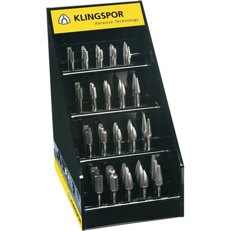 Klingspor HF 100-A Fräser/Kernbohrer/ Set, 6 mm Kreuzverzahnung (1/2)