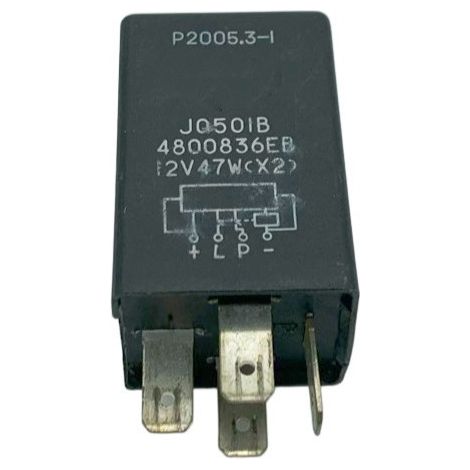 Relais clignotant automobile 12 V 4 broches 4800836EB (1/3)