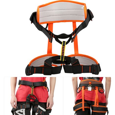 Harnais d'escalade et d'alpinisme avec système anti-chute pour activités outdoor (1/5)