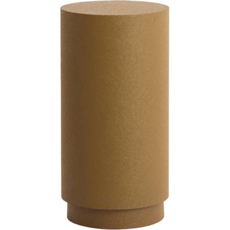 Colonna decorativa metallo opaco caramello Ø30x60 cm Light &