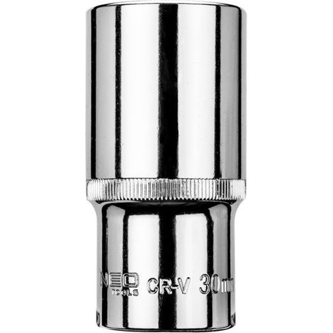 Douille Hexagonale Longue - 1/2 Pouces - 30 Mm - Acier Chrome-Vanadium (1/5)