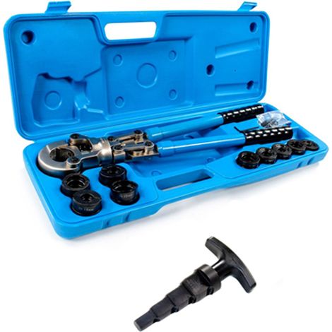 Arcanaute – Pince à sertir PER et multicouche – Mors H et TH pour Ø 12-32 mm – Ébavureur calibreur – Longueur bras 580-950 mm