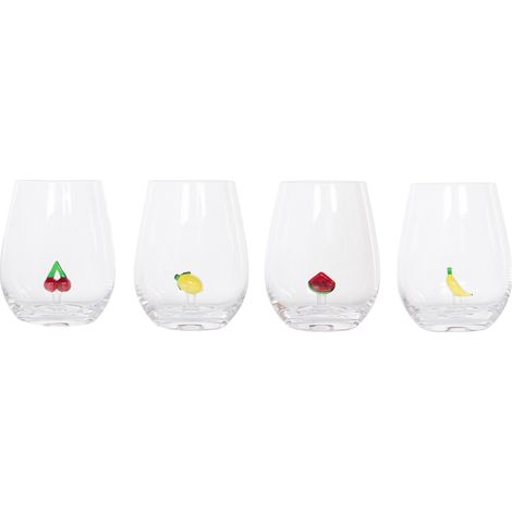 Table Passion - Verre fantaisie Frutti (lot de 4)