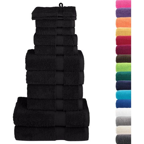 Ensemble de serviettes de qualité supérieure SOLUND 12 pcs bleu (1/5)