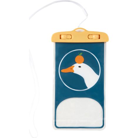 Housse étanche pour téléphone avec coussin d'air gonflable, étui de natation étanche transparent, écran tactile, utilisation en extérieur, noir -KZQ