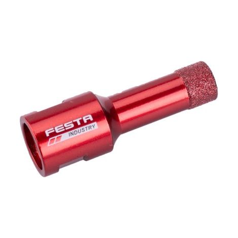 Trépan diamanté pour meuleuse avec filetage M14 - Diamètre 12mm - Série INDUSTRY