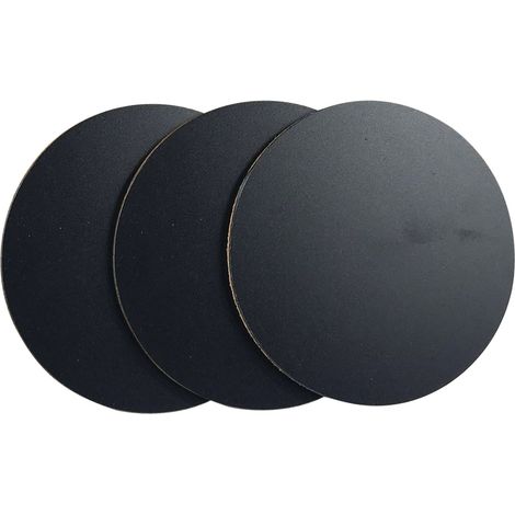 Salvamanteles de corcho para ollas y cuencos – material natural – diámetro 10/15/20/25 cm – juego de 3 (1/5)