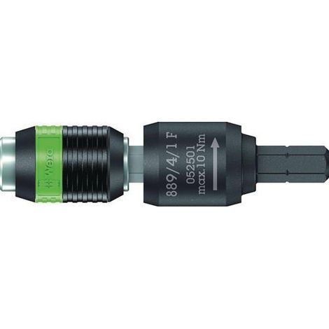Wera Bithalter 889/4/1 F Rapidaptor 1/4" C 6,3 + E 6,3 Freilauf Länge 64 mm - 5052501001 (1/2)