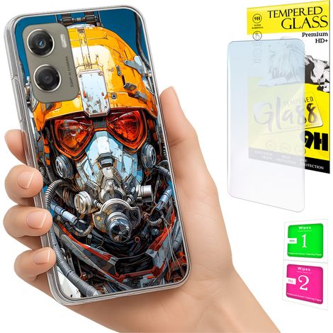 Funda para Motorola Moto G06 / G06 Power, carcasa trasera + cristal (1/5)