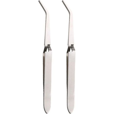 2 pinces à épiler pour nail art
