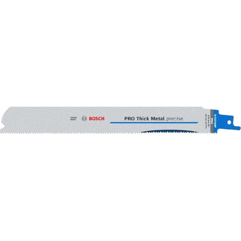 Bosch - Set di lame per sega diritta per metallo 14 TPI, lunghezza 225 mm, 5 pz 2608658998 (1/2)