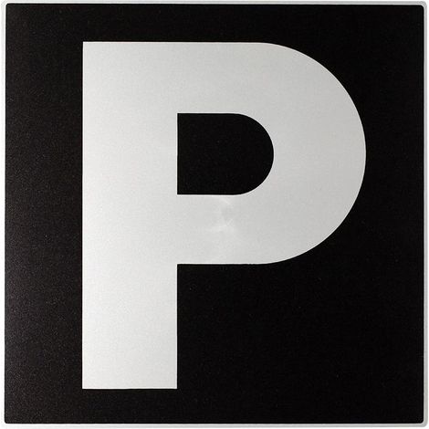 Plaque de porte Parking - Europe design 200x200mm - 4280165