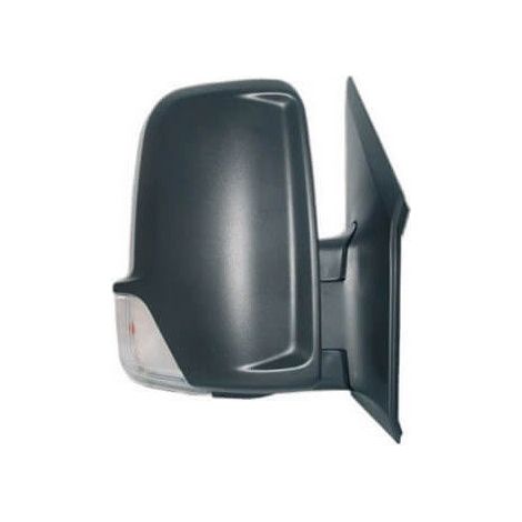 Rétroviseur manuel droit noir bras court Mercedes Sprinter W900 2006-2018
