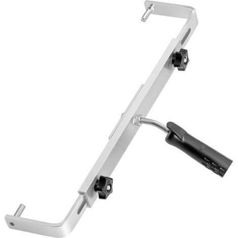 L'Outil Parfait – Monture réglable pour rouleaux 300 à 500 mm – Connecteur PBT pour forte stabilité – Poignée vissable – Support aluminium