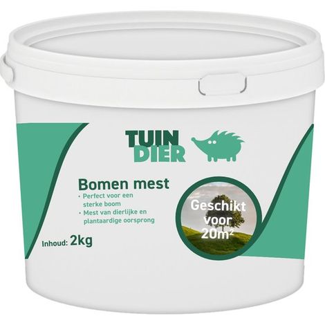 Engrais pour arbres Fumier Nutrition des arbres 100 % naturel En seau de rangement pratique 2 000 grammes 2 kilogrammes