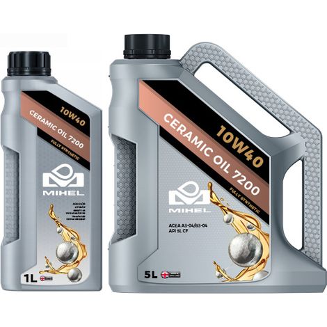 OLIO CERAMICO MIHEL 7200 10W40 1L - TEC M852482