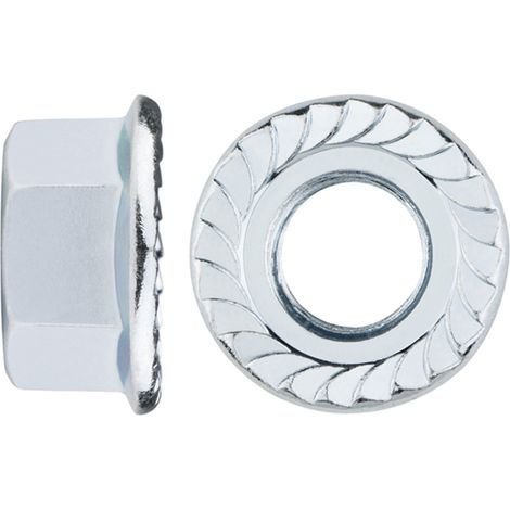 DIN-6923 - DADO CON RONDELLA STAMPATA 16 ( 100 pz.)